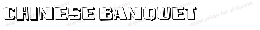 Chinese banquet字体转换